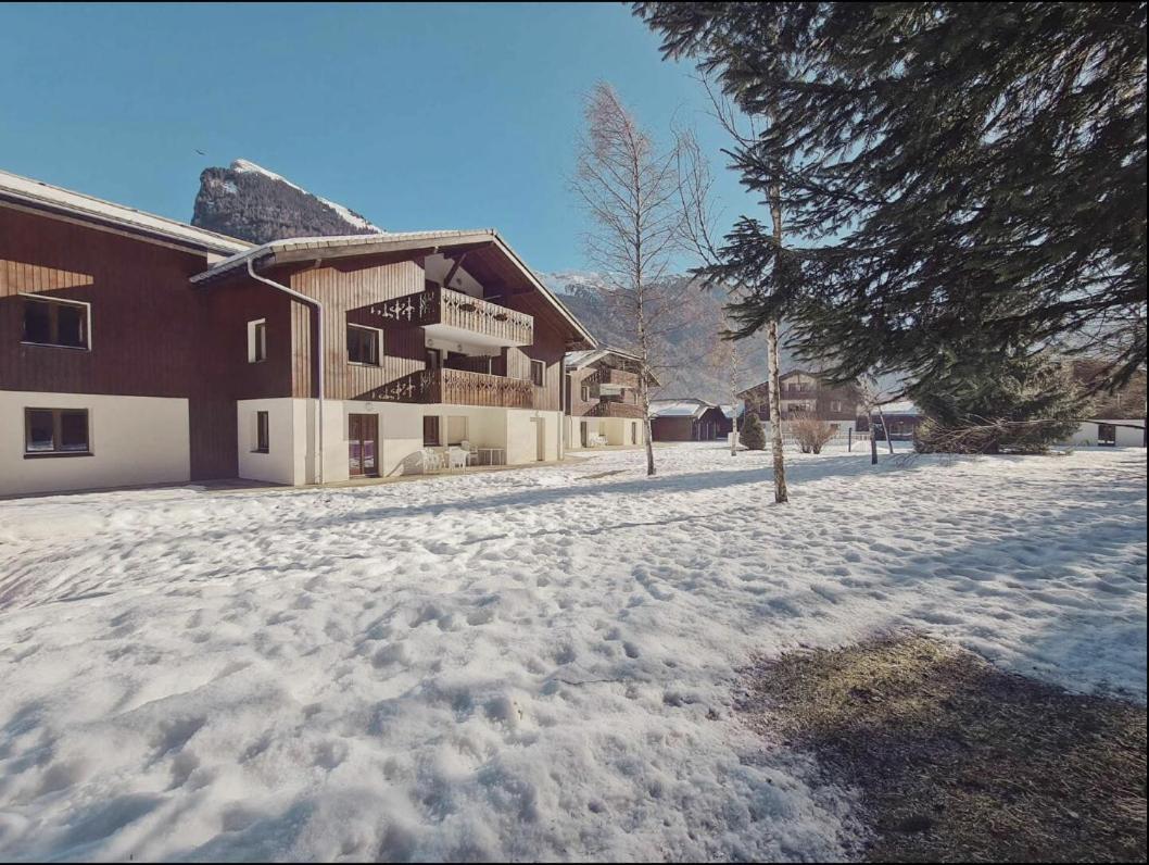 Appartement Renove T2, Vue Montagne Samoëns Extérieur photo